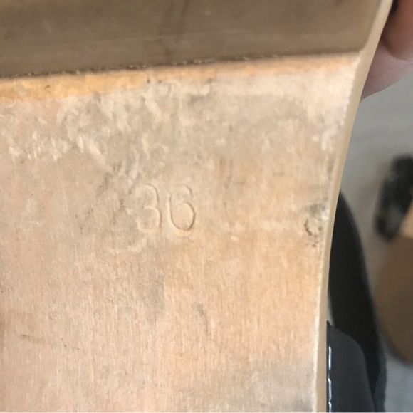 Toffel Swedish Hasbeens Ornament Low Clog Sandals in Black 36 - Picture 7 of 7